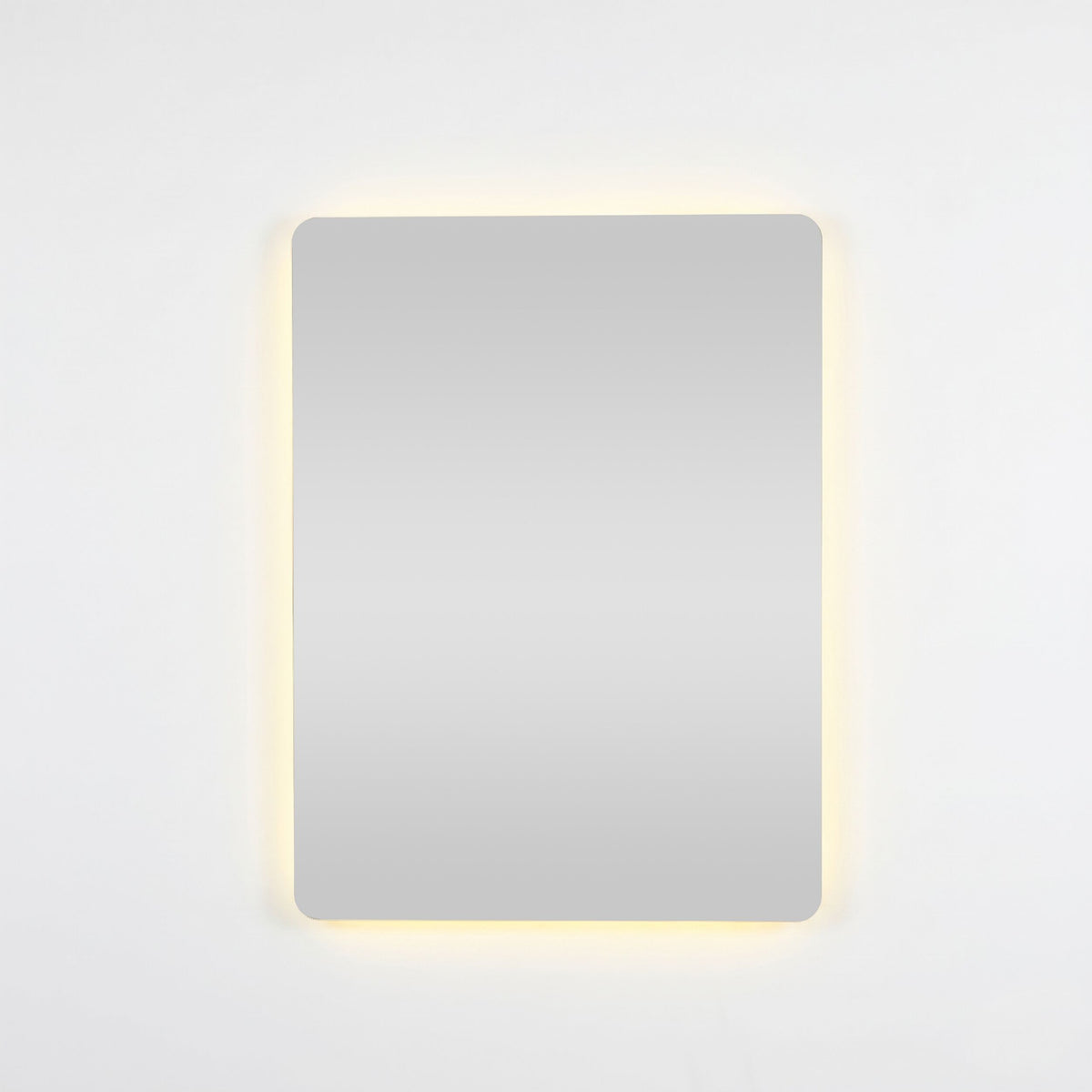 Bowen Rectangle LED Vanity Mirror Silver 60x80cm