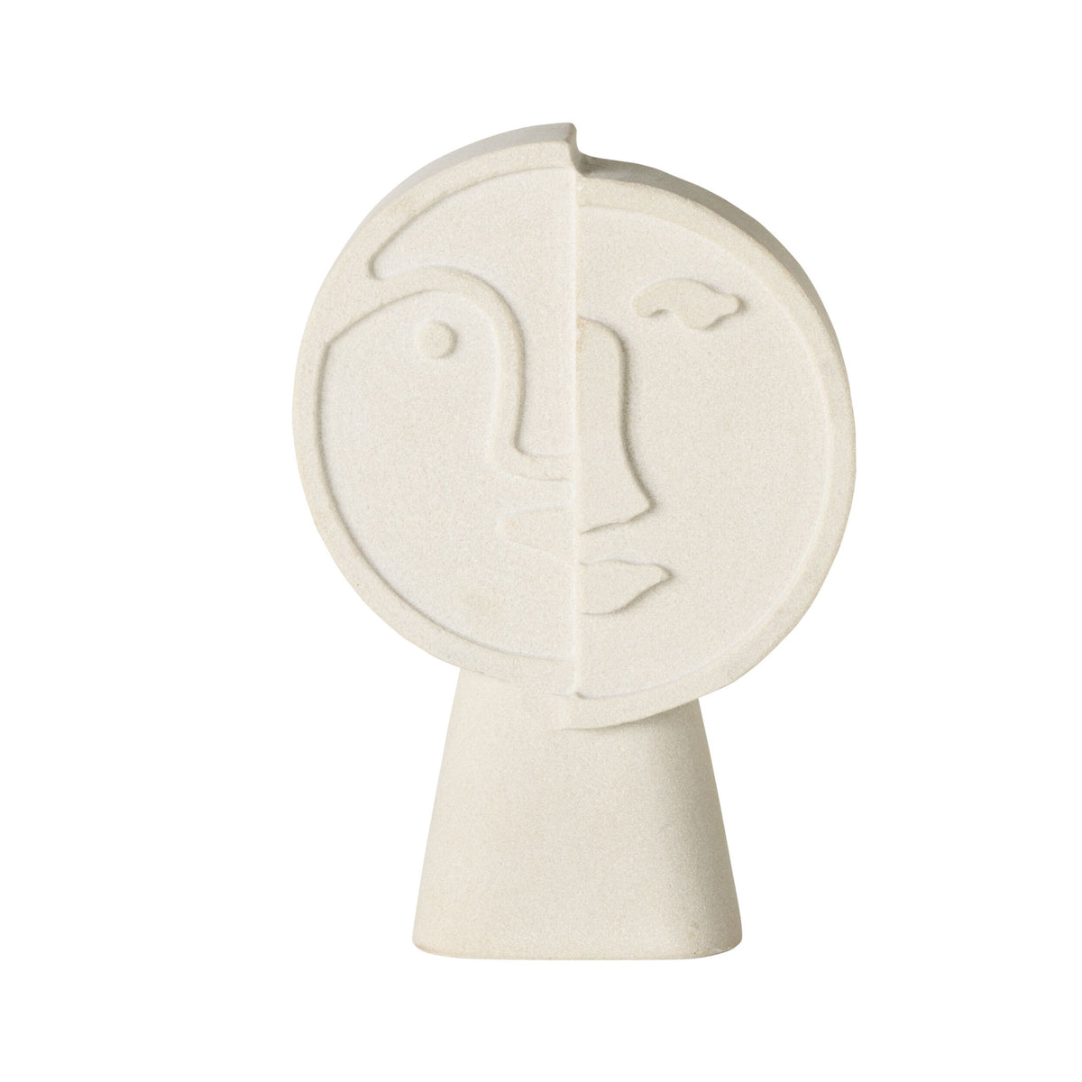 Mint Sandstone Profiles Statue