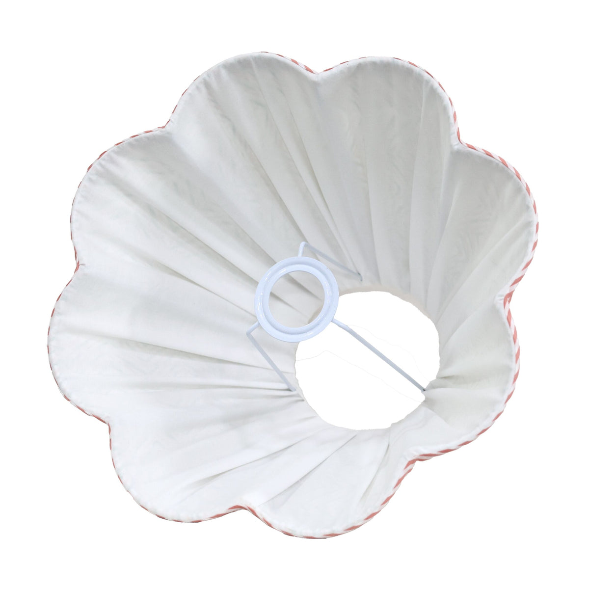 Loni Scallop Tapered Shade Mint Blush 35cm