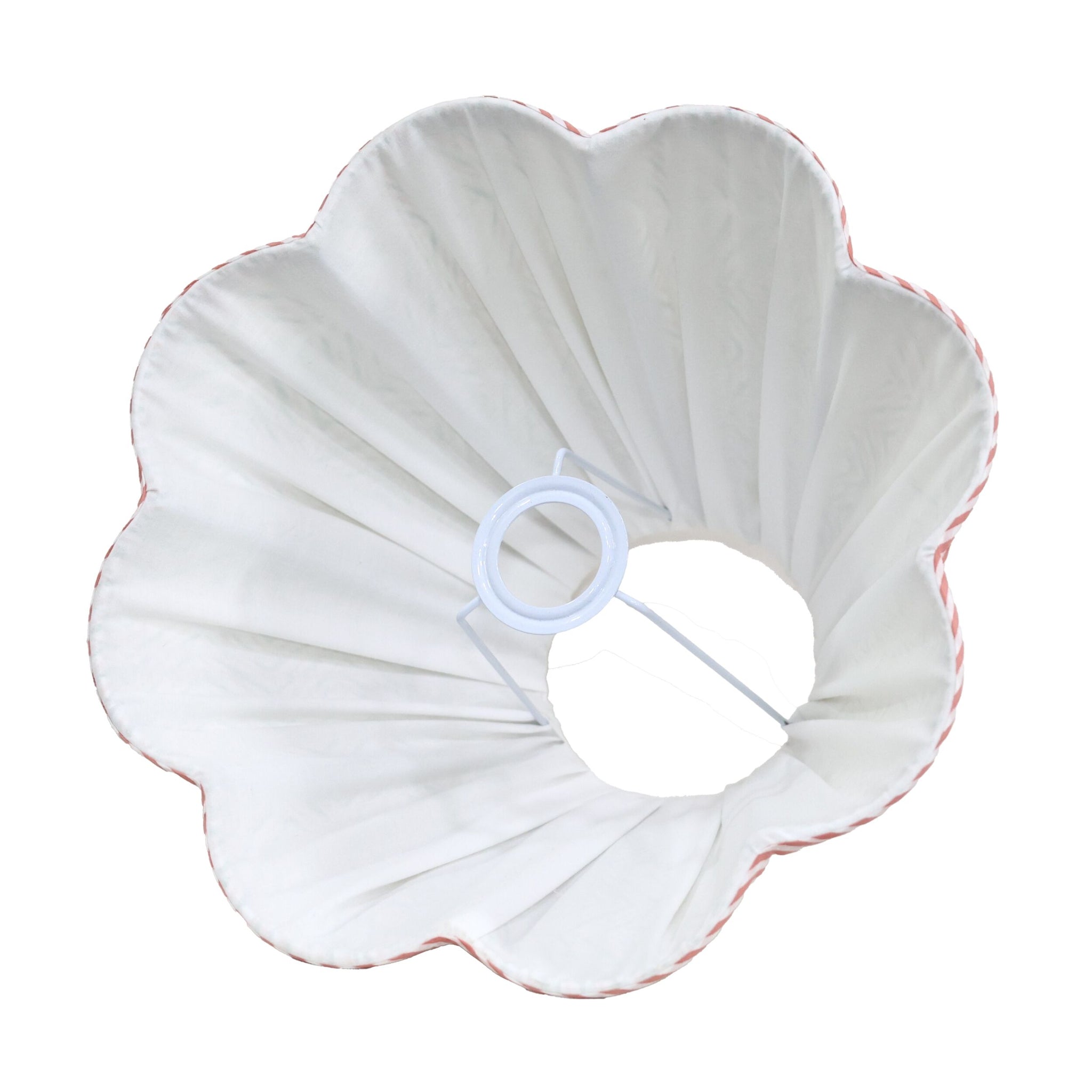 Loni Scallop Tapered Shade Mint Blush 35cm