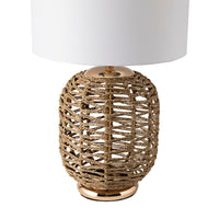 Laural Seagrass Table Lamp 52cm