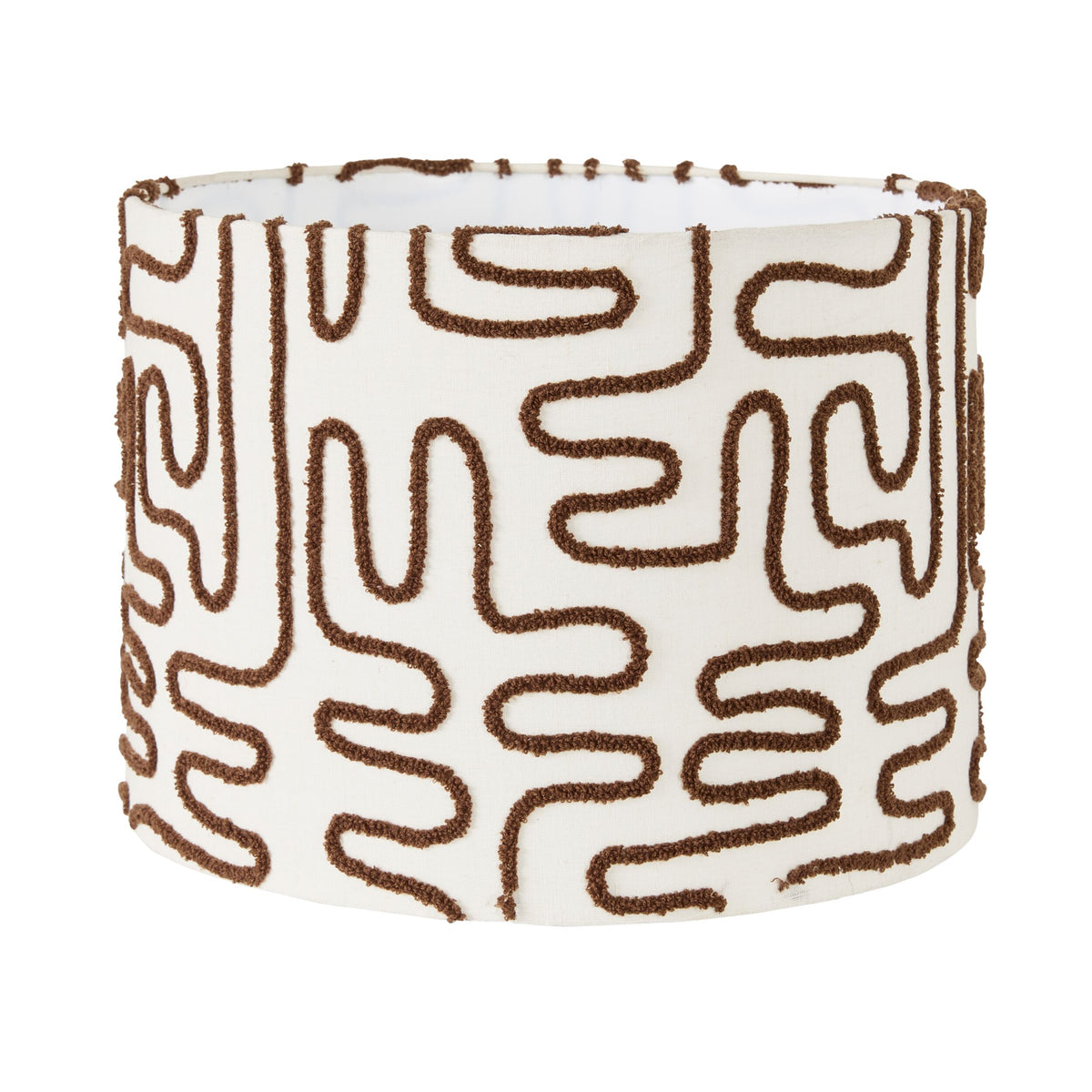 Embroidered Nomad Shade Latte 35cm