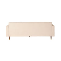 Stitch 3 Seater Velvet Sofa Taupe