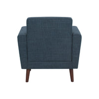 Frankie Armchair Steel Blue Weave