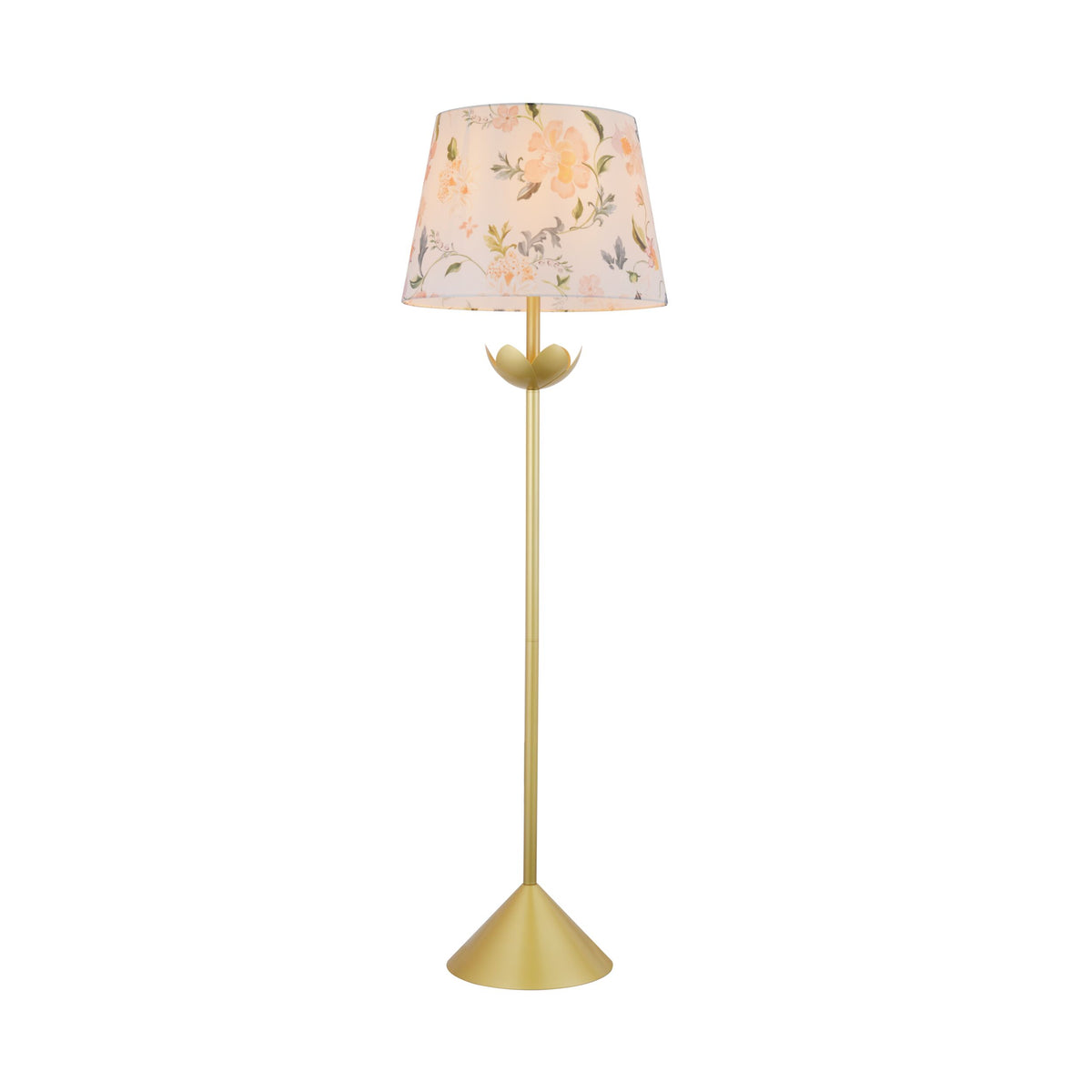 Arabella Gold Floor Lamp 155cm