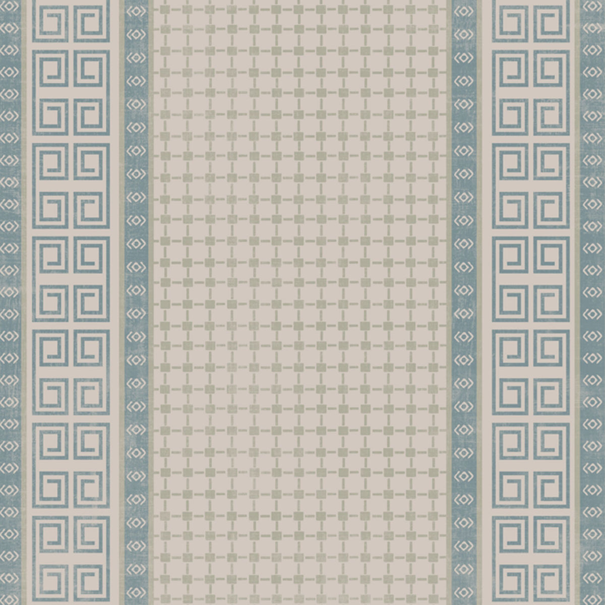 Paros Silky Soft Washable Runner 80x200cm Ocean
