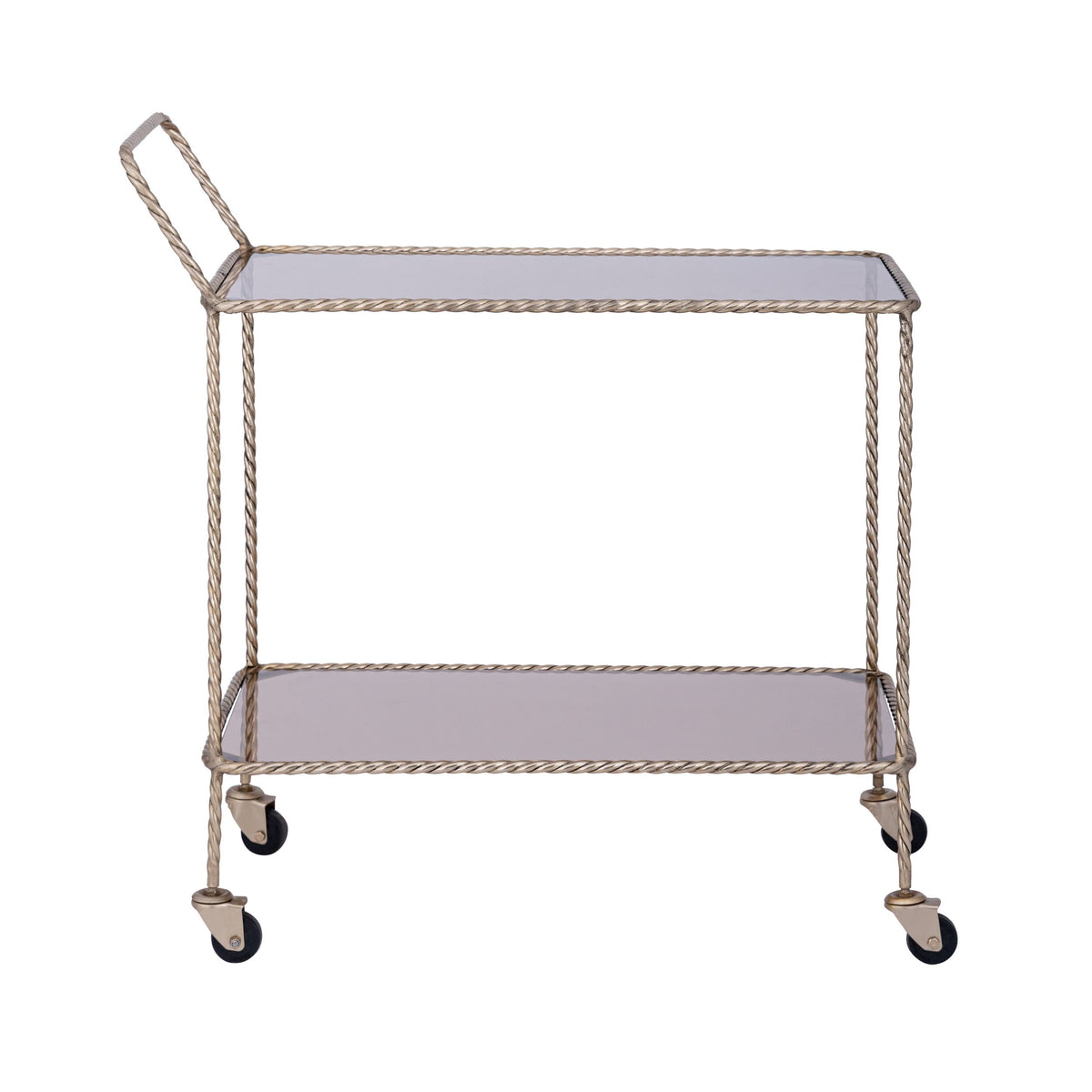 Nautilus Iron Drinks Trolley Gold