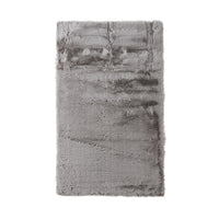 Faux Rabbit Fur Rug Silver 150x240cm