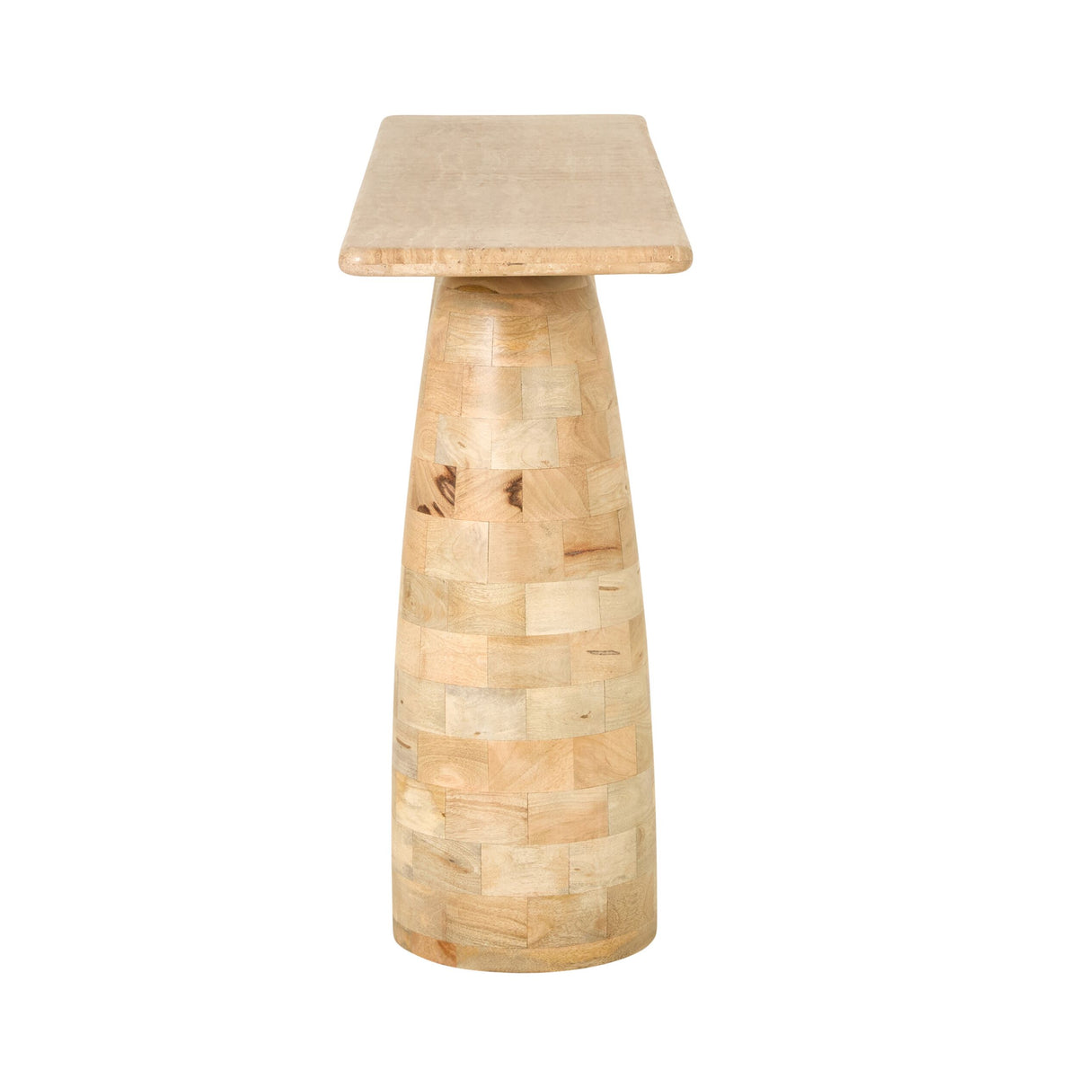 Naxos Travertine Console 140cm