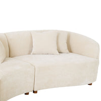 Alessa 4 Seater Sectional Sofa Oasis Dune