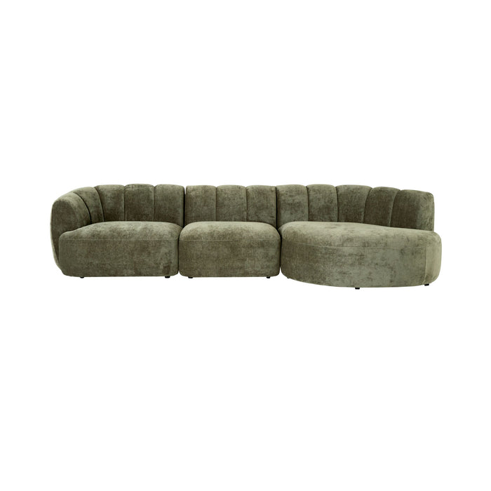 Solstice 3 Seater Sofa Forest Green