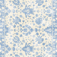 Prairie Silky Soft Washable Doormat Sapphire 60x90cm