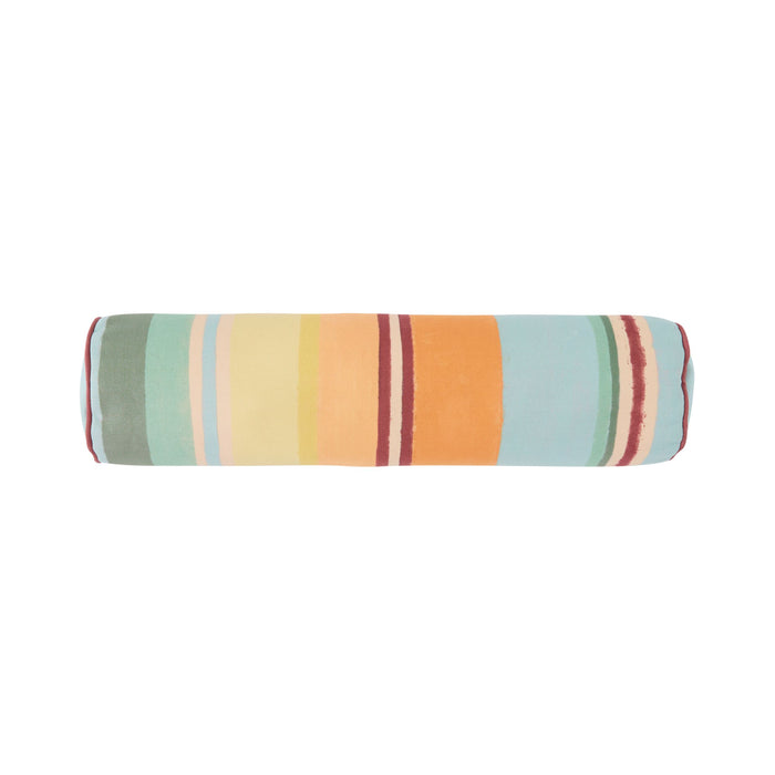 Aruba Outdoor Bolster Cushion Soleil Stripe 60x15cm