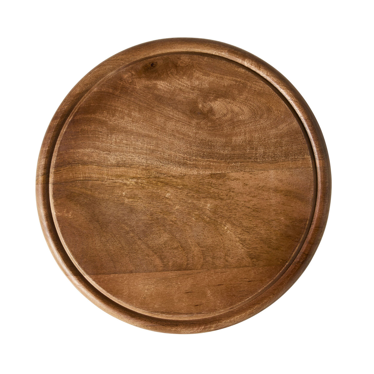Sati Scalloped Wooden Plant Table 41cm