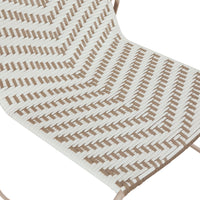 Maddie Occasional Chair Taupe/White