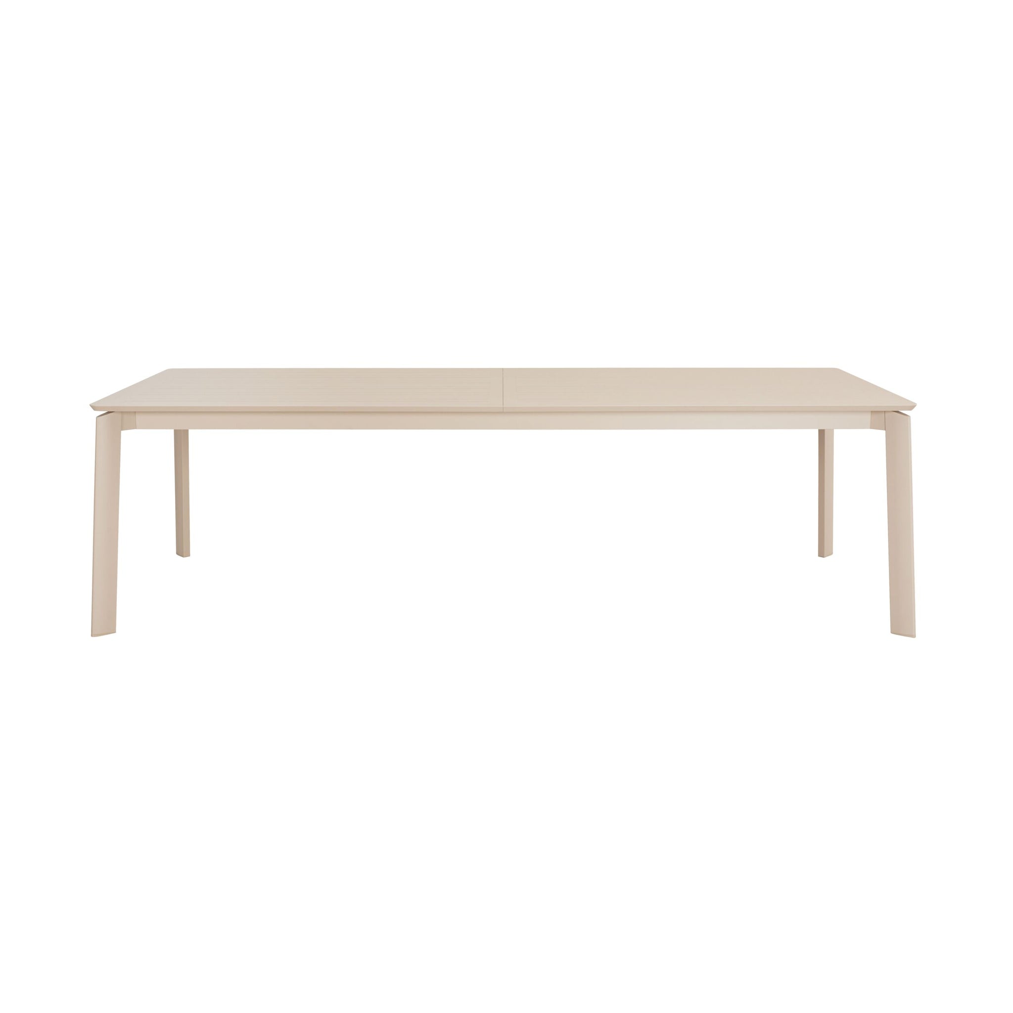 Santana Aluminium Dining Table 260cm (Extends to 370cm) Taupe