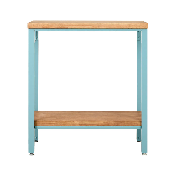 Reeva Kitchen Island Bench Duckegg 80cm