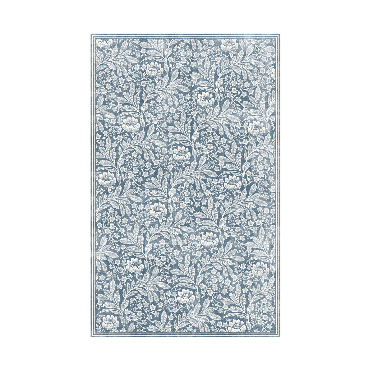 Florentine Silky Soft Washable Rug Blue 150x240cm