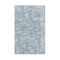 Florentine Silky Soft Washable Rug Blue 150x240cm