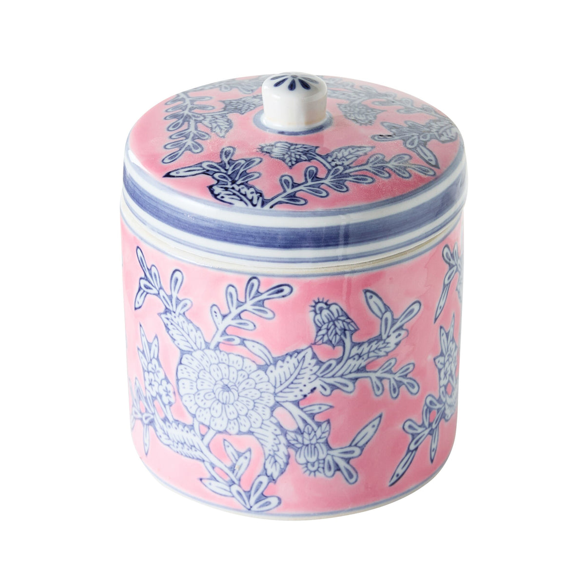 Celadon Botanic Blush Jar