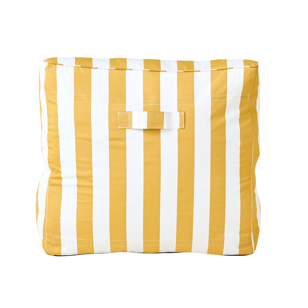 Jax Foam Filled Lounger Yellow Stripe