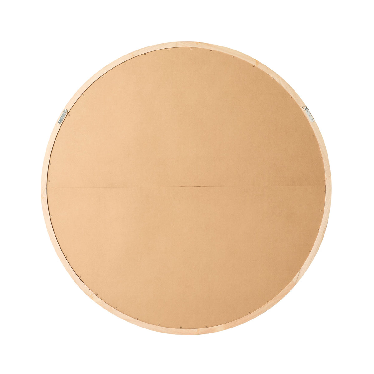 Bay View Round Wooden Mirror Extra Large 140cm