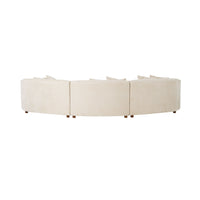 Alessa 4 Seater Sectional Sofa Oasis Dune