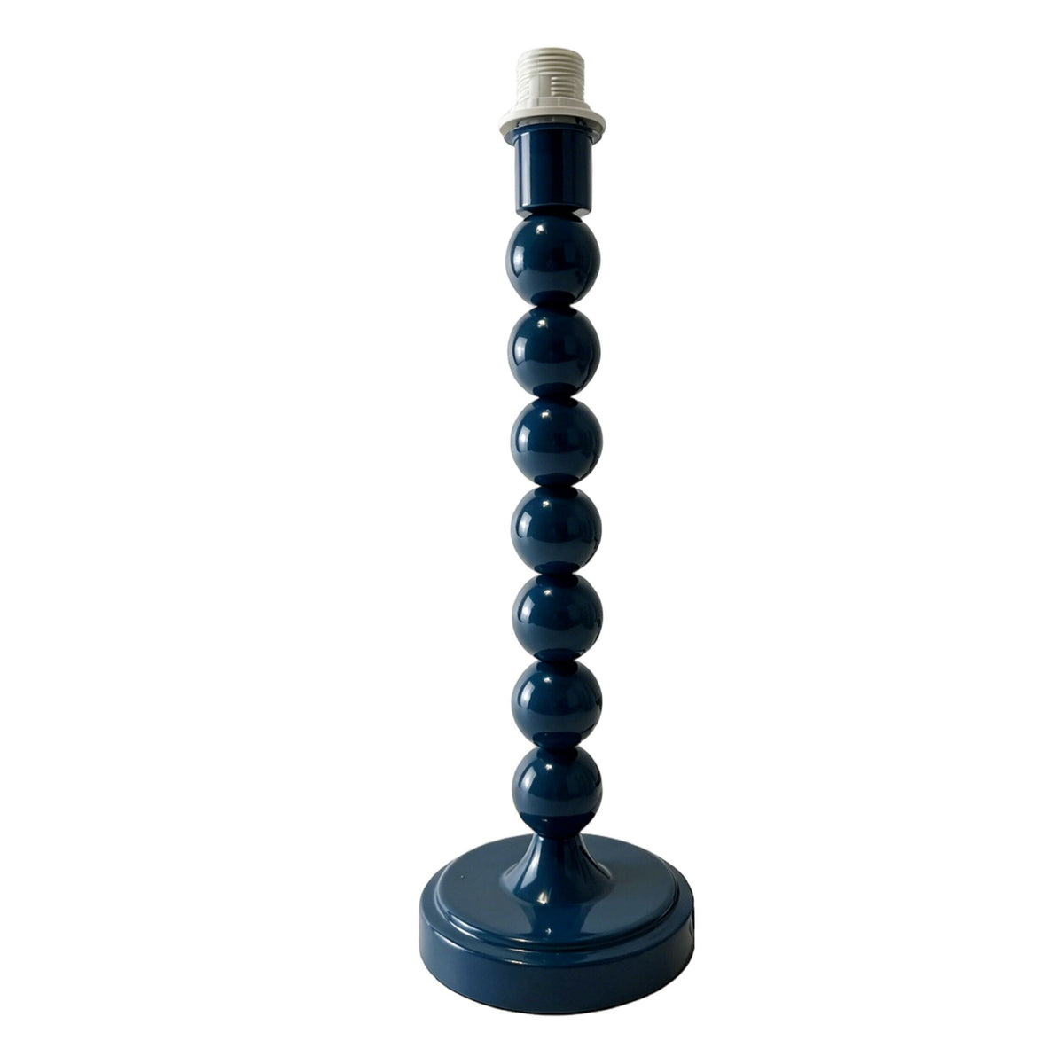 Carousel Metal Table Lamp Base Blue 31cm