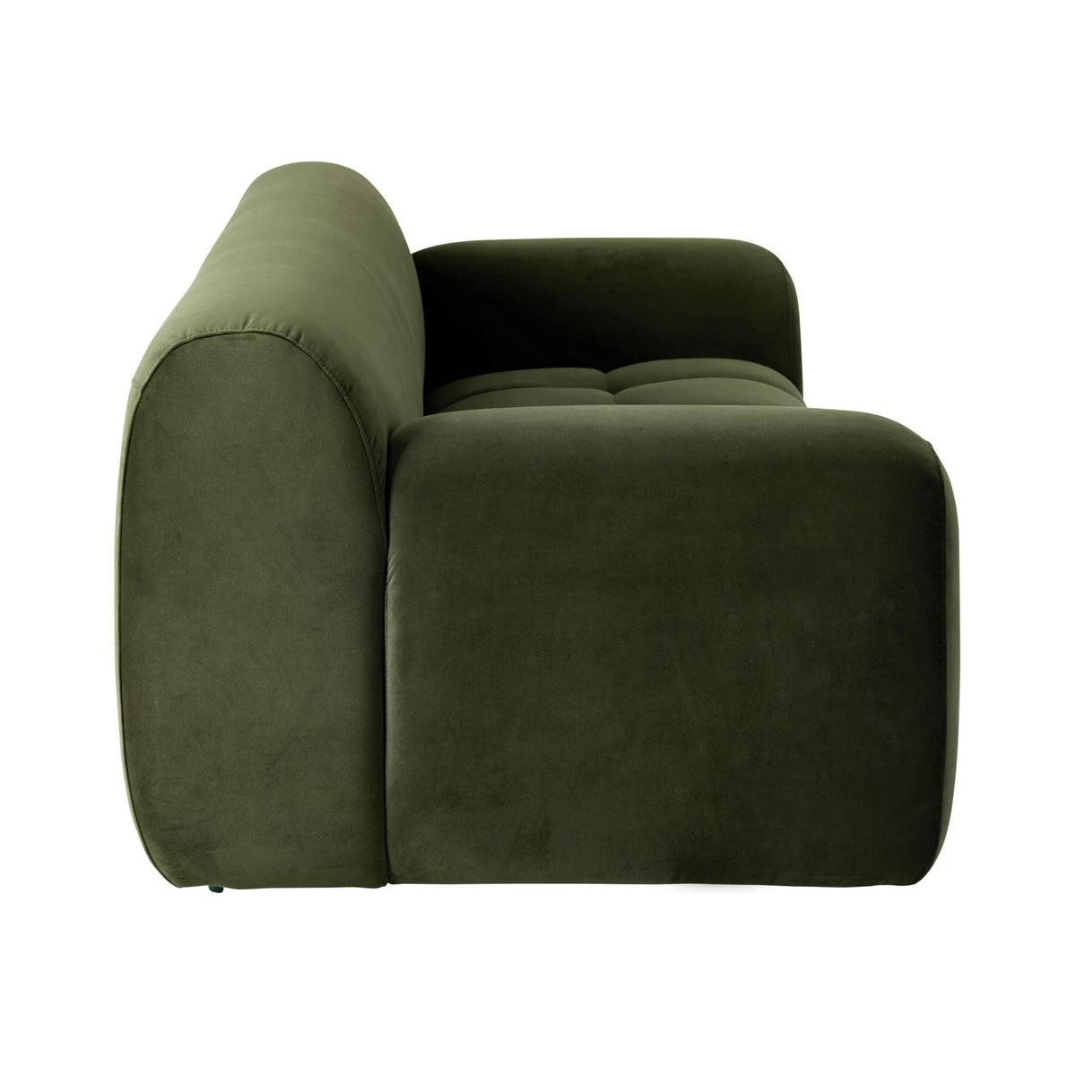Alexis 2 Seater Velvet Sofa Eucalyptus