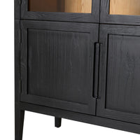 Serene Curved Two Door Display Cabinet
