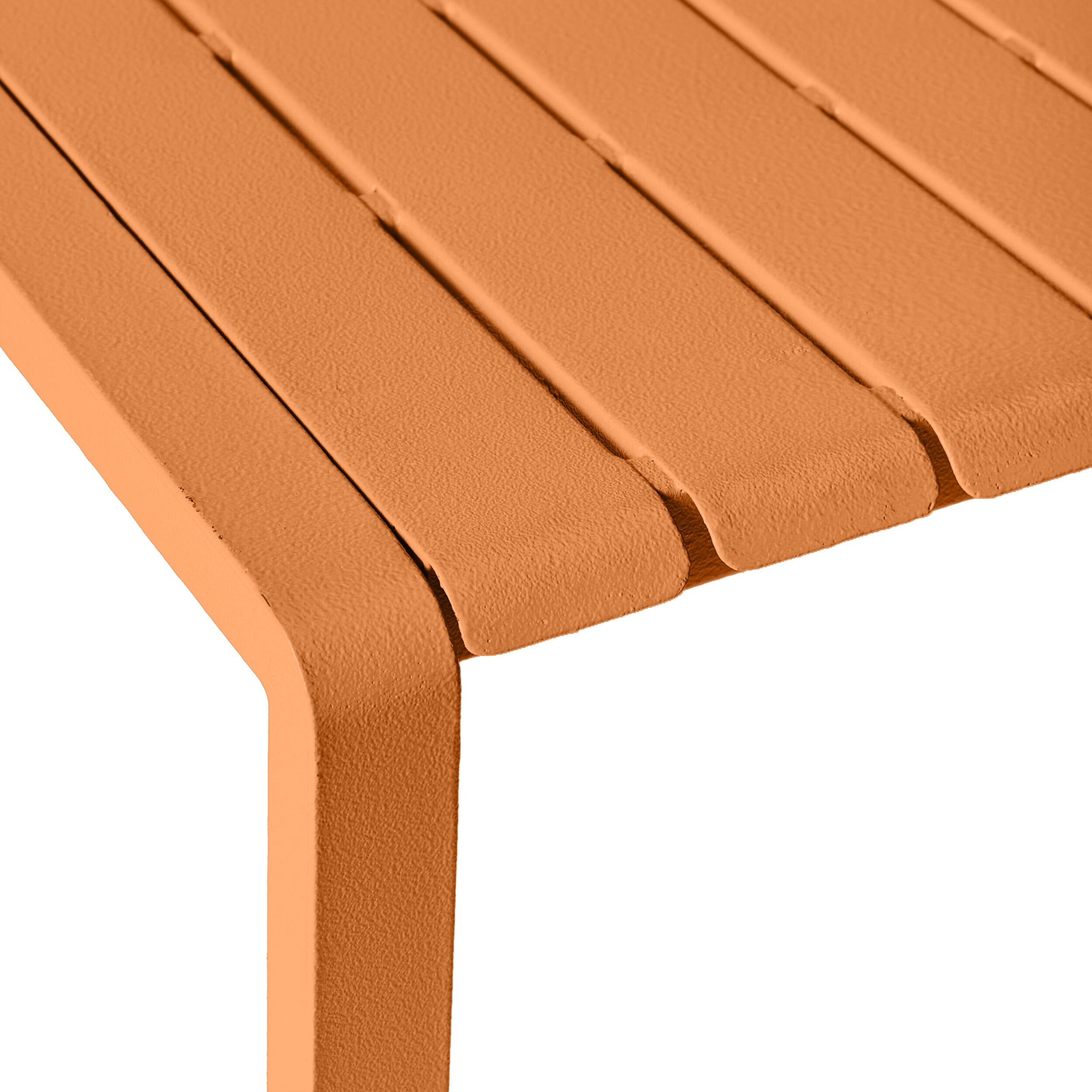 Kace Dining Bench Seat 200cm Tangelo Orange