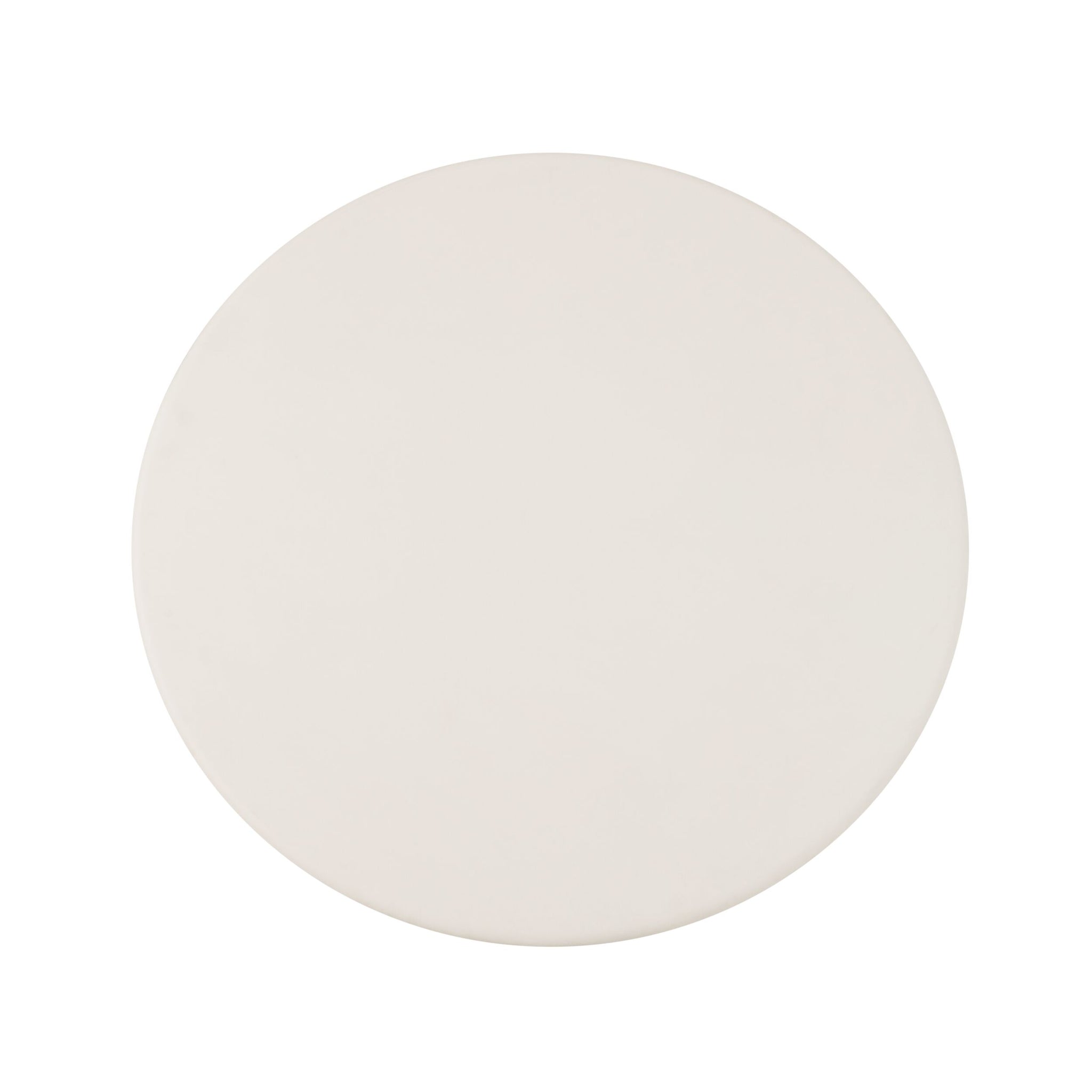 Mae Round Dining Table 130cm Ivory Stone