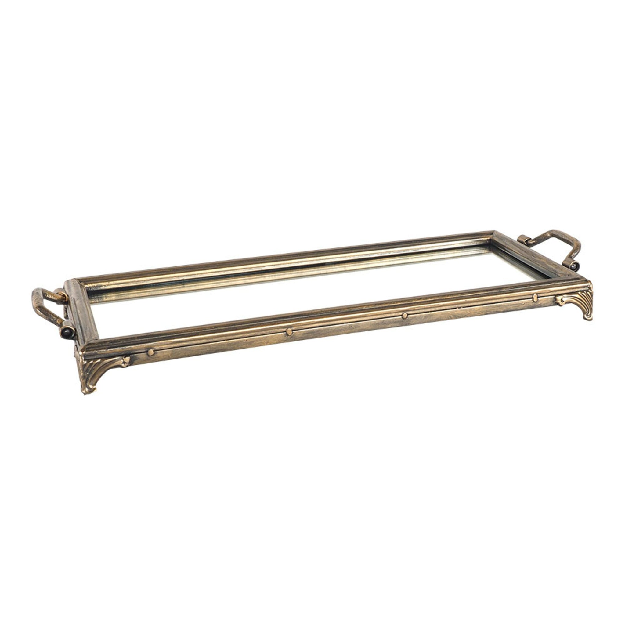 Mirrored Tray 56.5x20.5x6cm
