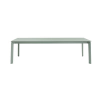 Santana Aluminium Dining Table 260cm (Extends to 370cm) Steely Green