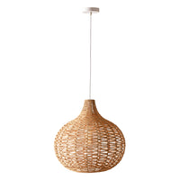 Tula Natural Rattan Bell Pendant 52x50x50cm