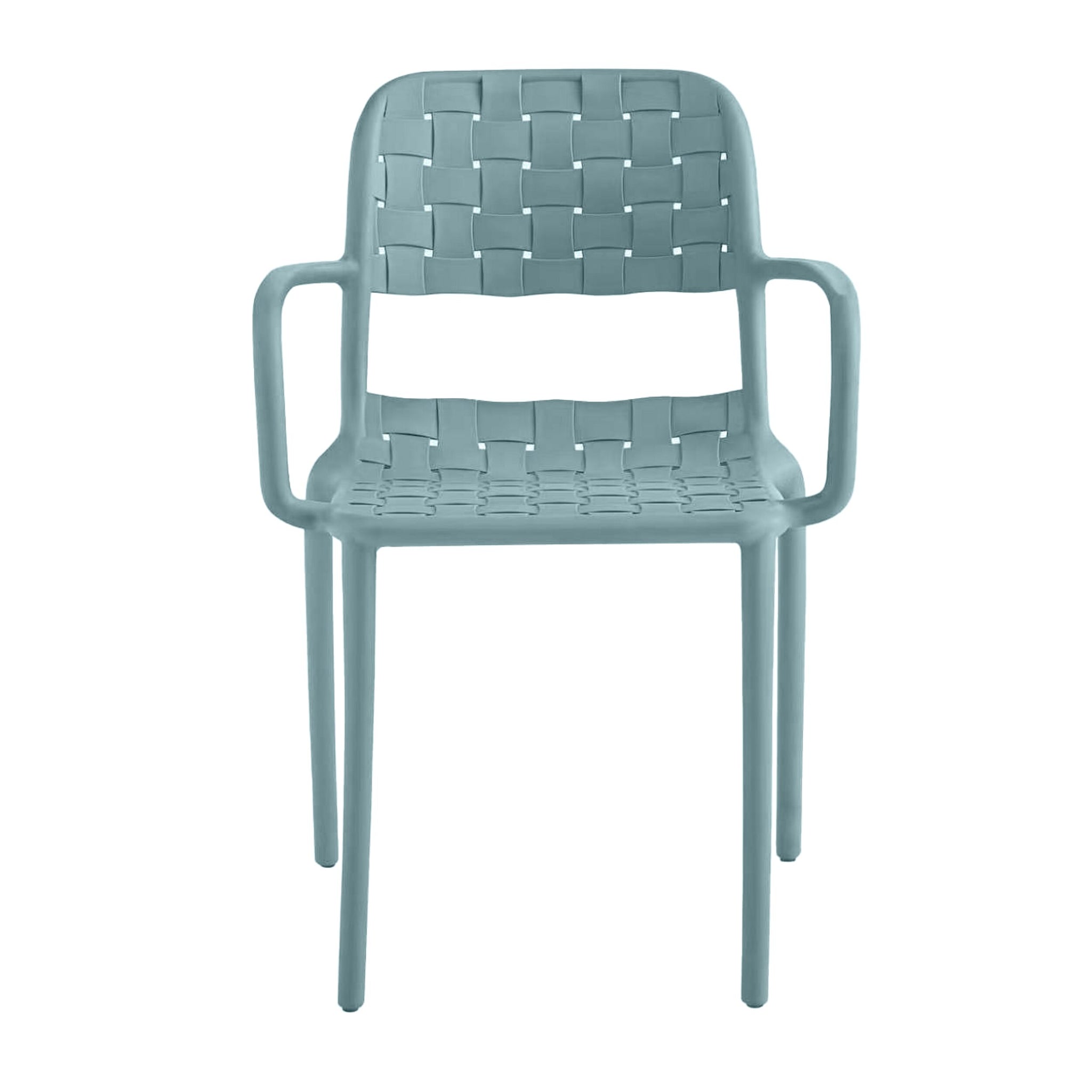Em Weave Dining Chair Steely Green