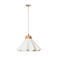 Elin Pendant Antique White 46x46x37cm