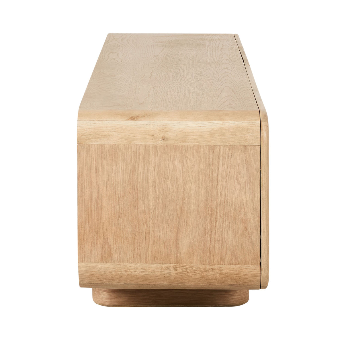 Dempsey Entertainment Unit Light Oak
