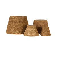 Tapered Moonj Grass Shade 25x13x17cm