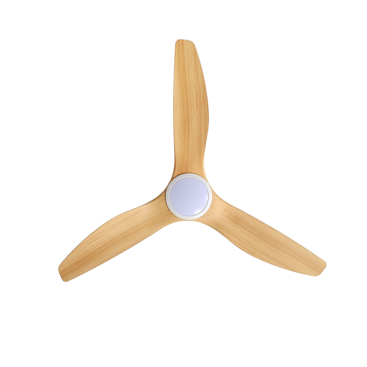 Harbour 162cm Indoor DC Fan - White with Natural ABS Blades