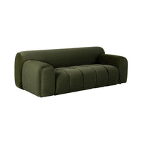 Alexis 2 Seater Velvet Sofa Eucalyptus