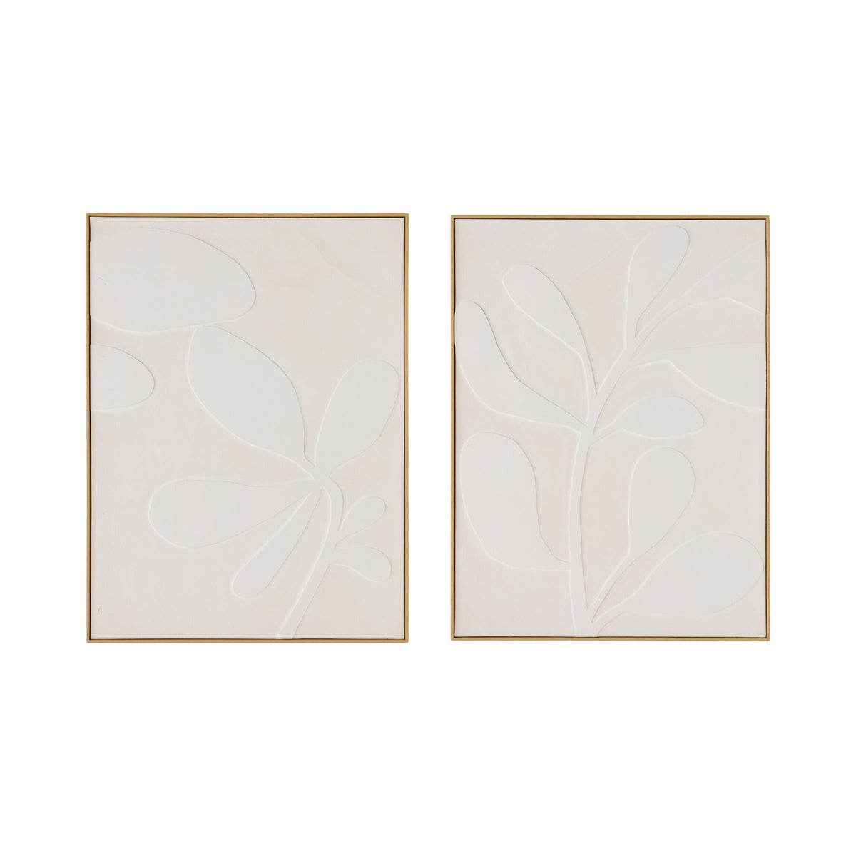 Succulent Impression Duo Framed Artwork 155x100cm