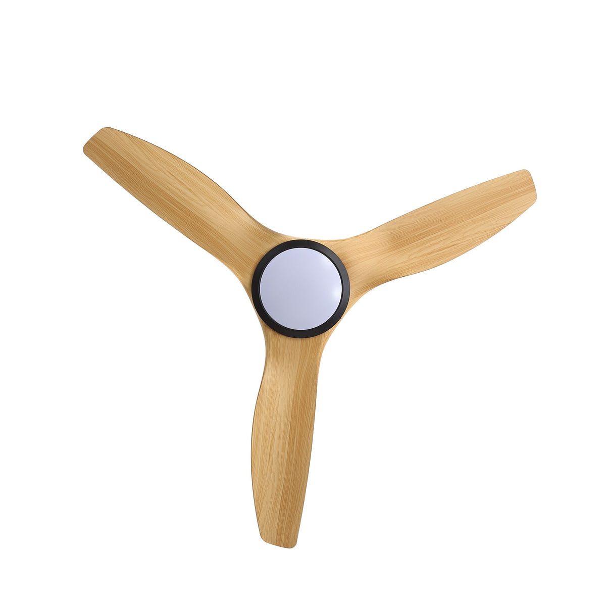 Harbour 132cm Indoor DC Fan - Black with Natural ABS Blades