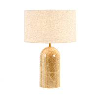 Toscano Marble Table Lamp Honey 55cm