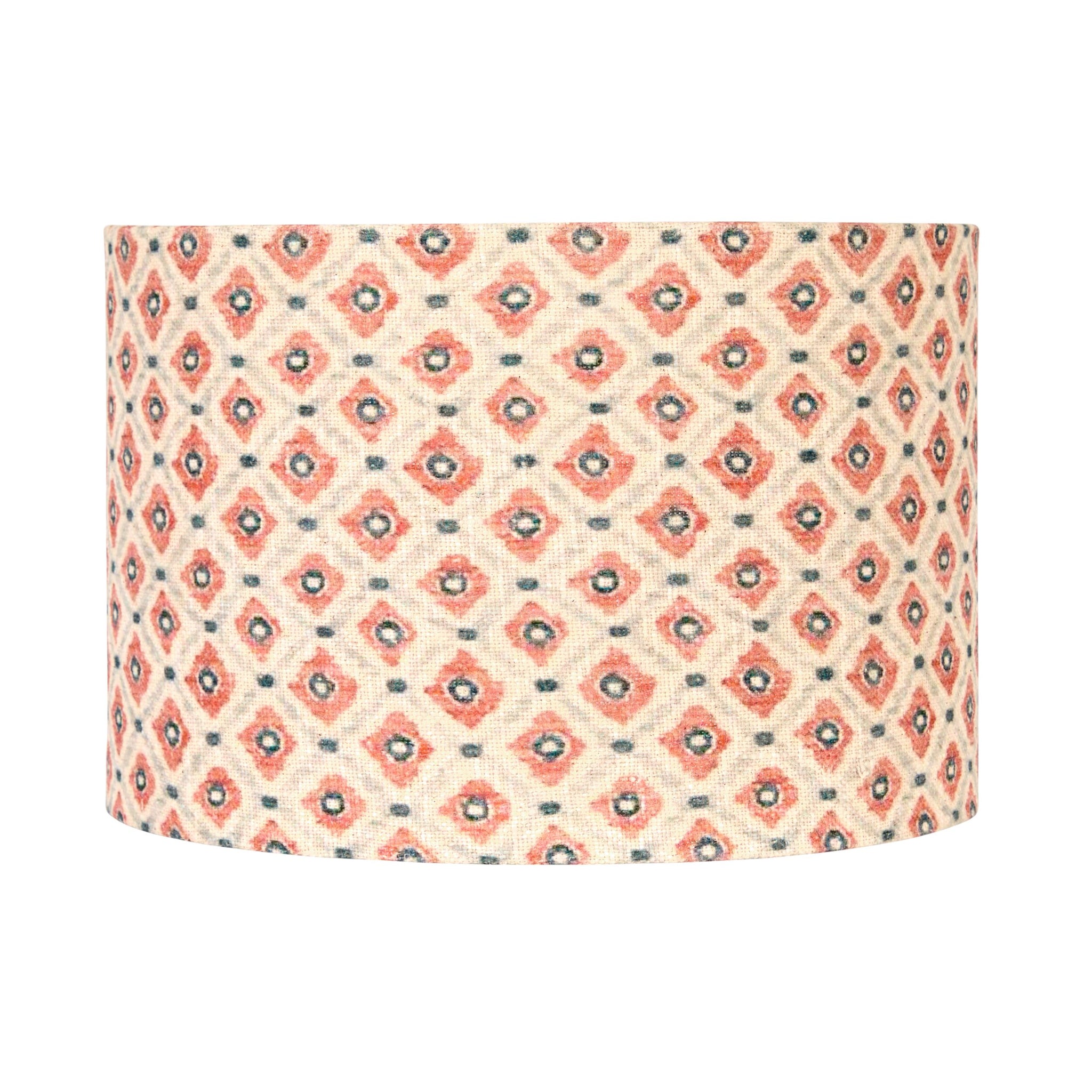 Drum Shade Rust 45x30cm