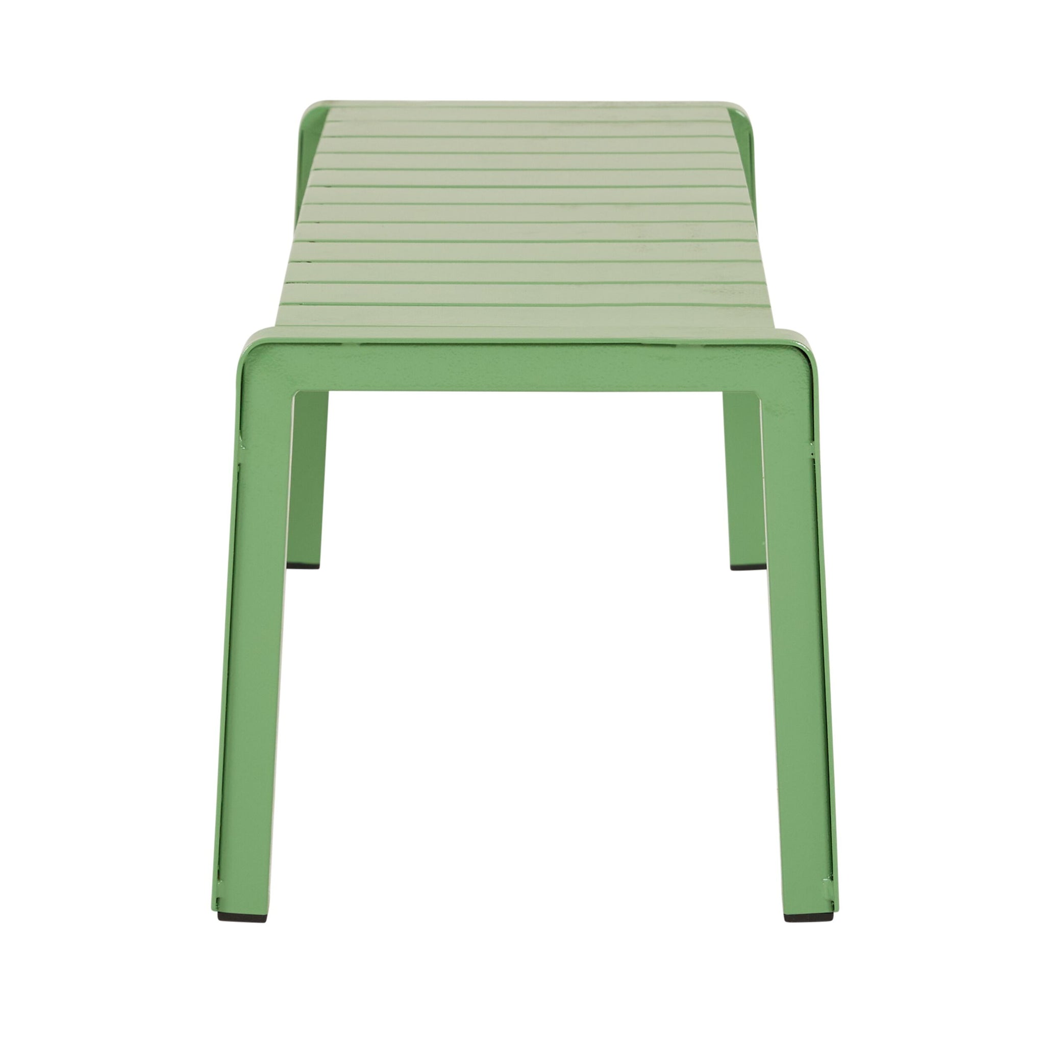 Kids Kace Rectangle Bench Bright Green