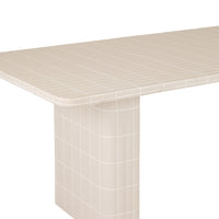 Edie Dining Table 225cm Taupe