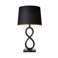 Nexus Table Lamp Black 64cm