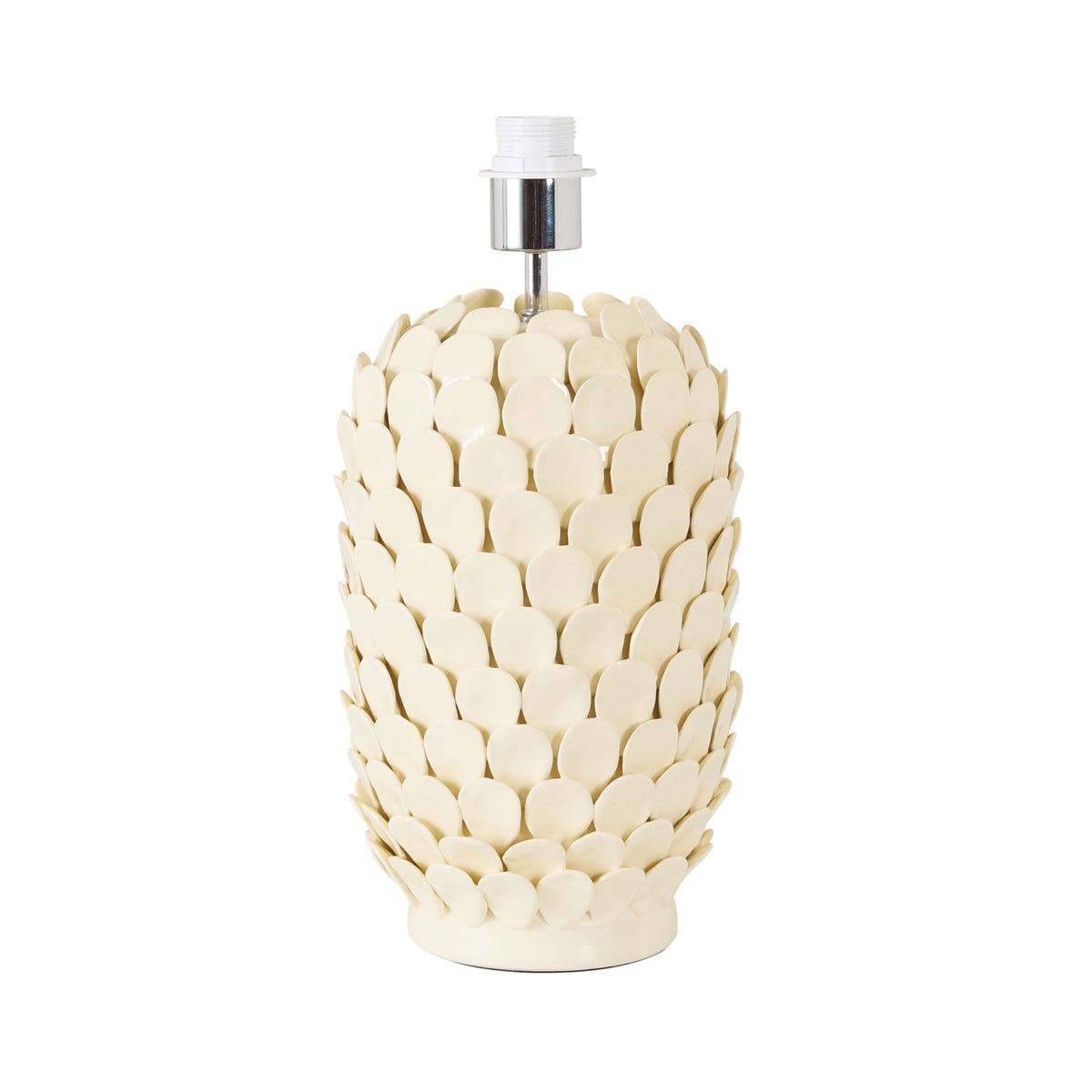Seascale Table Lamp Ivory Base Only 21x30cm
