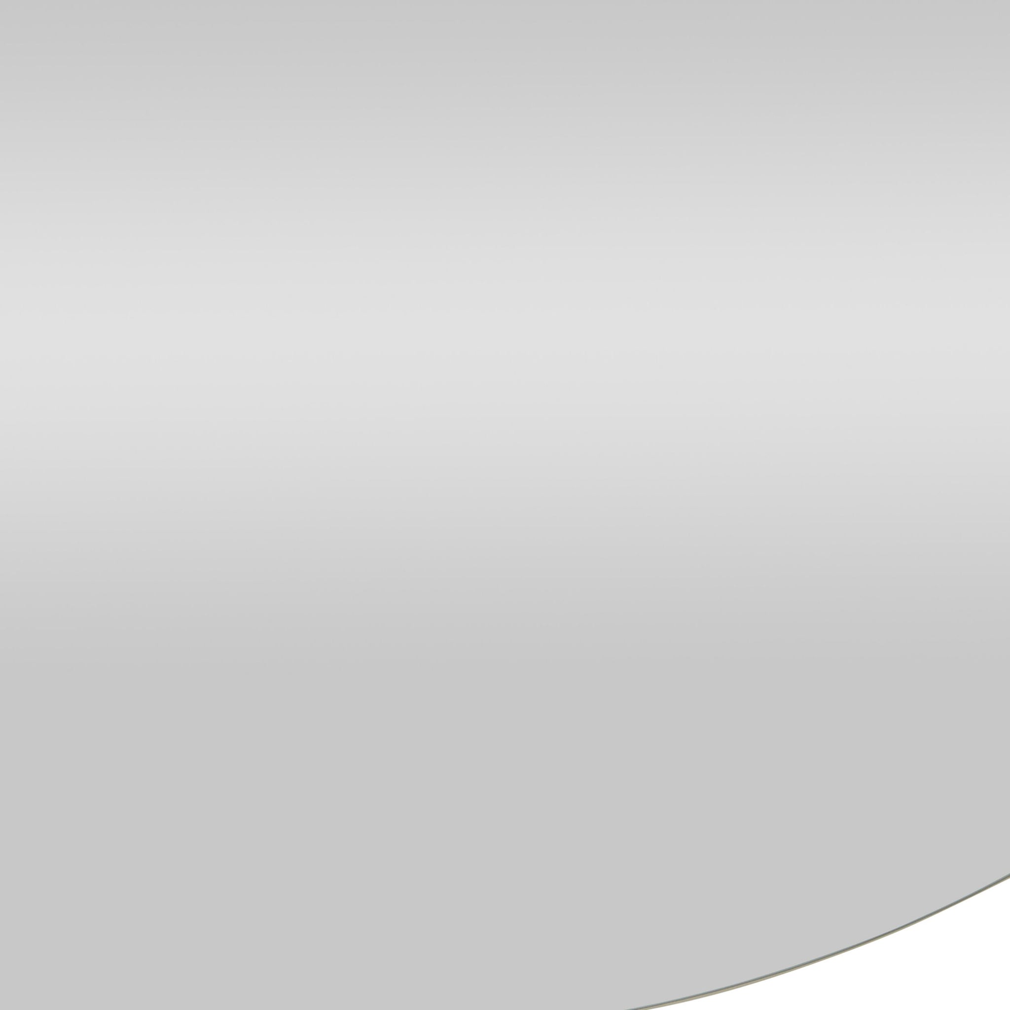 Bowen Round LED Vanity Mirror Silver 90cm